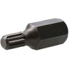 6mm Spline Bit 30mm Length 10mm Shank Chrome Vanadium Hardened