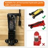 Jack Stand Wall Mount Rack Organizer, Heavy Duty Hydraulic Trolley