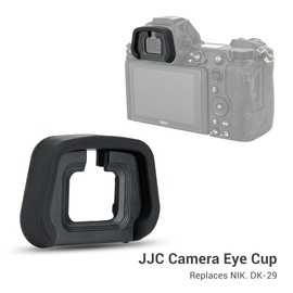 2pcs JJC DK-29 Eyecup Eyepiece for Nikon Z6III Z6II Z7II Z5 Z6 Z7 Compatible Nikon DK-29 Eyepiece