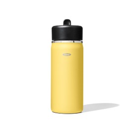 OXO Strive 16oz Wide Mouth Water Bottle with Straw Lid - Citrine