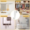 Okoss Pack of 16 Window Hooks for Hanging, Door Hooks,