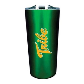 The Fanatic Group College of William & Mary Double Walled Soft Touch Tumbler, Design-1 - Green