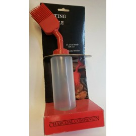 Charcoal Companion 13.75-Ounce Silicone Head Sauce Basting Bottle NEW