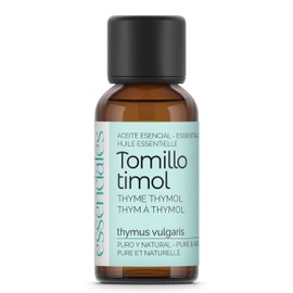 Essenciales - Thyme Essential Oil with Thymol Organic, 100% Pure and with Ecological Certificate, 30 ml | Thymus Vulgaris Essential Oil