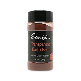 Gamblin Dry Pigment 4 Oz Trans Earth Red