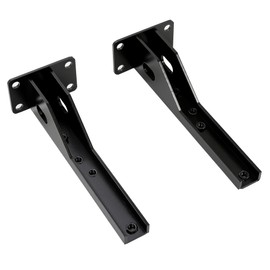 KUAFU Steel Rear Bumper Bracket Compatible with 1986-2001 Jeep Cherokee XJ Black Alloy Steel Finished