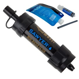 Sawyer PointONE MINI Water Filter Set for Camping, Outdoors, Hiking, Sports, Fitness