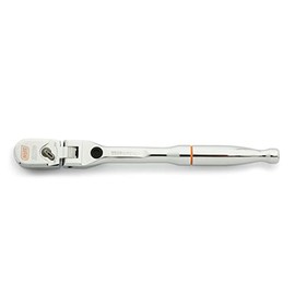 GEARWRENCH 81054 - carraca de cabeza flexible con bloqueo de 1/4 pulgadas con agarre completo