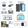 Android 15 Tablet,10.1inch Tablet with 1280x800 IPS HD Touchscreen,Octa-Core Processor,12GB