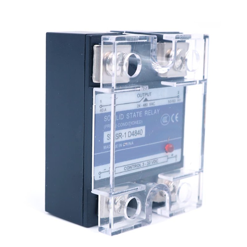 Tiardey 3-32VDC Solid State Relay DC control AC Input Load