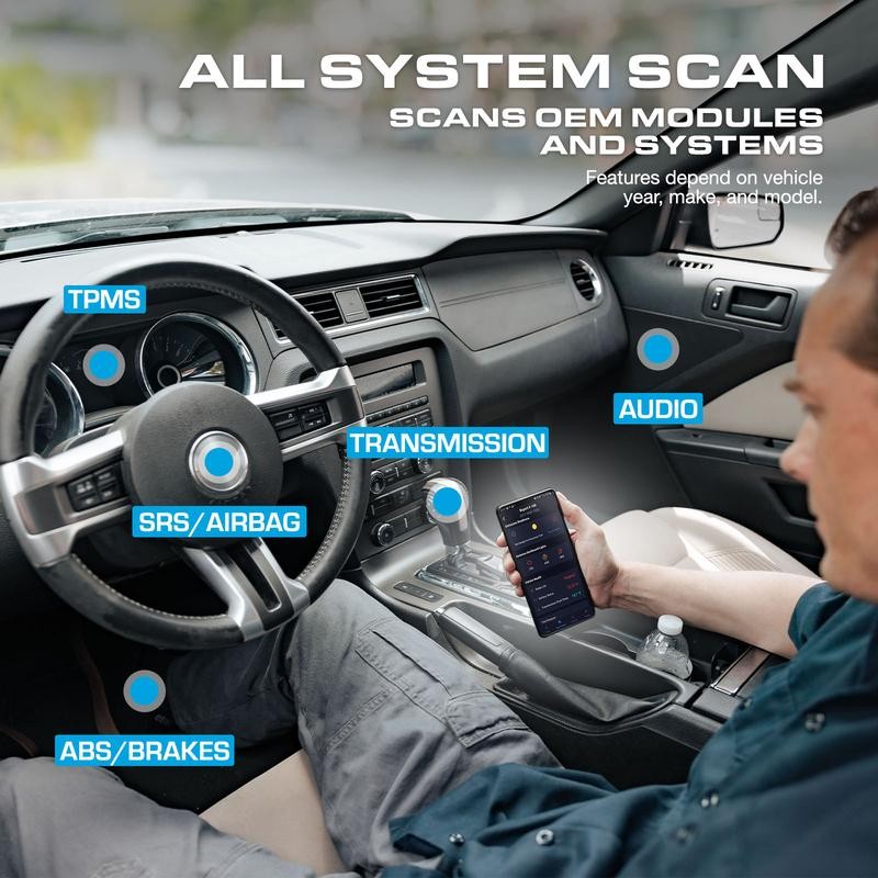 BLCKTEC 430 Car Code Reader - OBD2 Scanner Diagnostic Tool