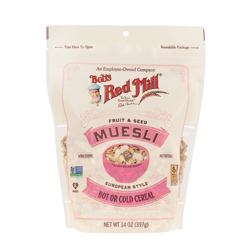 Bob's Red Mill Fruit & Seed Muesli, 14-ounce (Pack of