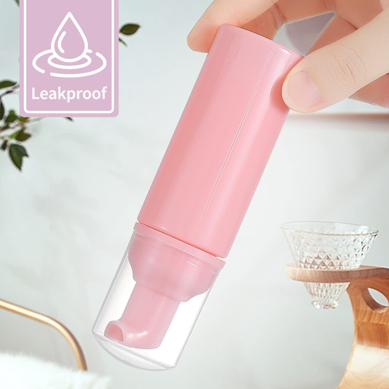 ROMROC 2 oz Soap Foam Bottle 24 PCS Empty Travel