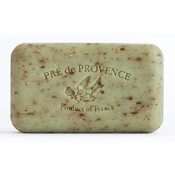 Pre de Provence Artisanal French Soap Bar Enriched with Shea Butter, Sage, 150 Gram