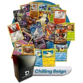 Pokémon Chilling Reign TCG Assortment || Ultra Rare + 30 Cards + Deck Box