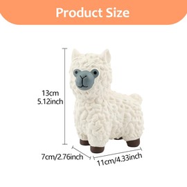 Hundespielzeug,2 Stück Kauspielzeug Hund Fast Unzerstörbar,Emulsion Quietschend Hunde Spielzeug,Konvexes Design stark interaktives Spielzeug für große kleine Hunde,Zähne reinigen(Lila,Weiß)