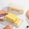 Butter Holder With Lid And Knife,Food Grade Plastic Butter Dish