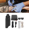 Rotary Tattoo Pen Set Power Supply Foot Pedal DC Clip