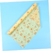 DOITOOL 1Roll Beeswax Food Wraps Organic Cotton Reusable Food Preservation