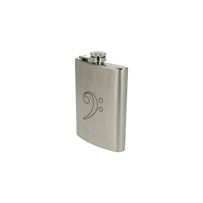 Bass Clef Hip Flask – A Great Gift For Musicians