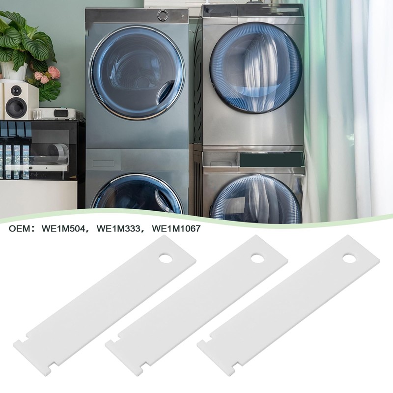 Briny River 8pcs Dryer Bearing Slides Front Drum Glide Kit