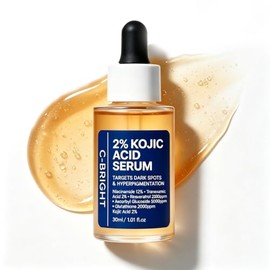 2% Ácido Kójico Serum 30ml, Sérum Iluminador con Niacinamida y Ácido Tranexámico, para Aclarar Manchas, Uniformizar el Tono y Mejorar la Textura de la