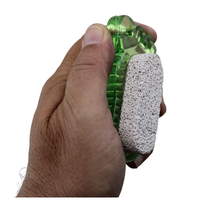 3 Pack Foot Pumice and Nail Brush - Assorted Colors