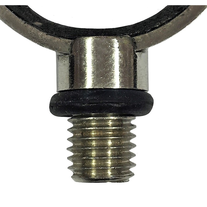 KINGCARP Superior Padded Stainless Steel 'U' Butt Rest with Rubber