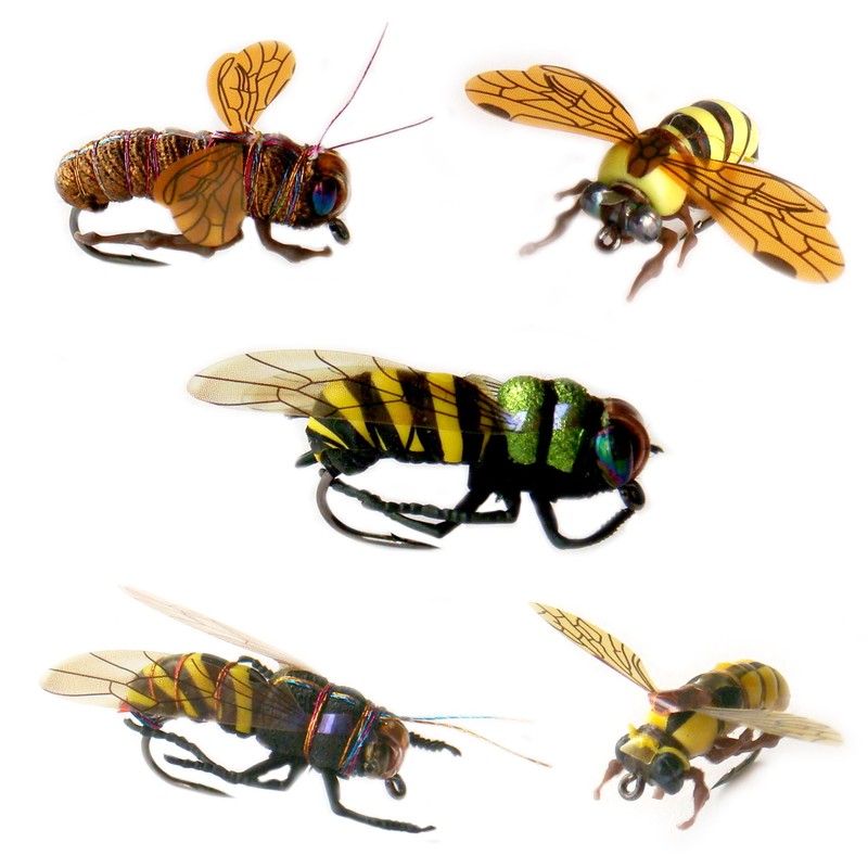 Fly Fishing Flies kit with Fly Box/Nymphs/Dry Fly,Wet Fly/Streamers/Realistic Flies