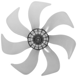 Angoily 7 Floor Fan Blade Replacement Plastic Fan Blades 14 Inch Pedestal Fan Blades Silent Fan Blades Floor Fan Supply Replacement 14 Inch Fan Blades Plastic Round Bore Fan Blades