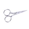 Baluue Stainless Steel Facial Hair Scissors for Eyebrow Nose Beard