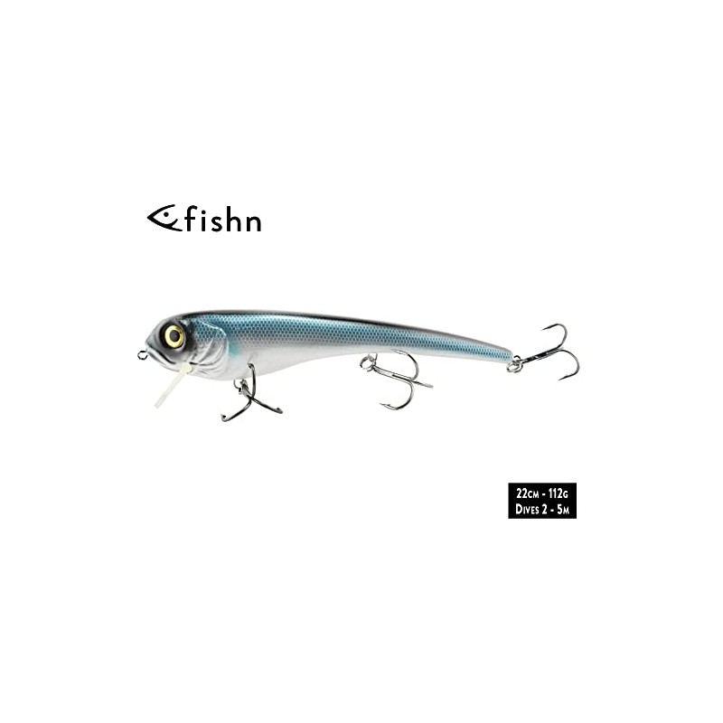 FISHN® Grumpy Father XL Wobbler, 1-5 Metres, 22 cm, 112