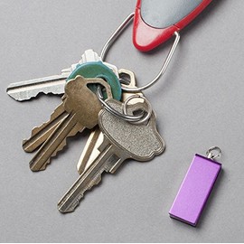 Premium Mini Purple Swivel USB Flash Memory Drive 32GB