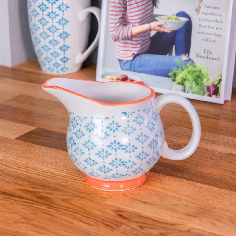 Nicola Spring Handgedruckter Milch & Zucker -Set - 300ml -