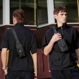 REMUMULUS UnisexAdult Small Crossbody Messenger Bag Durable Shoulder Handbag Sling Crossbody Backpack