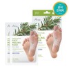[Areal] Smooth & Pure Foot Peeling Mask Calming (Tea Tree) 2pcs, 34g, 1pc, 2pcs / [아리얼] 스무스 앤 퓨어 풋 필링 마스크 카밍(티트리)2개입, 34g, 1개, 2개입