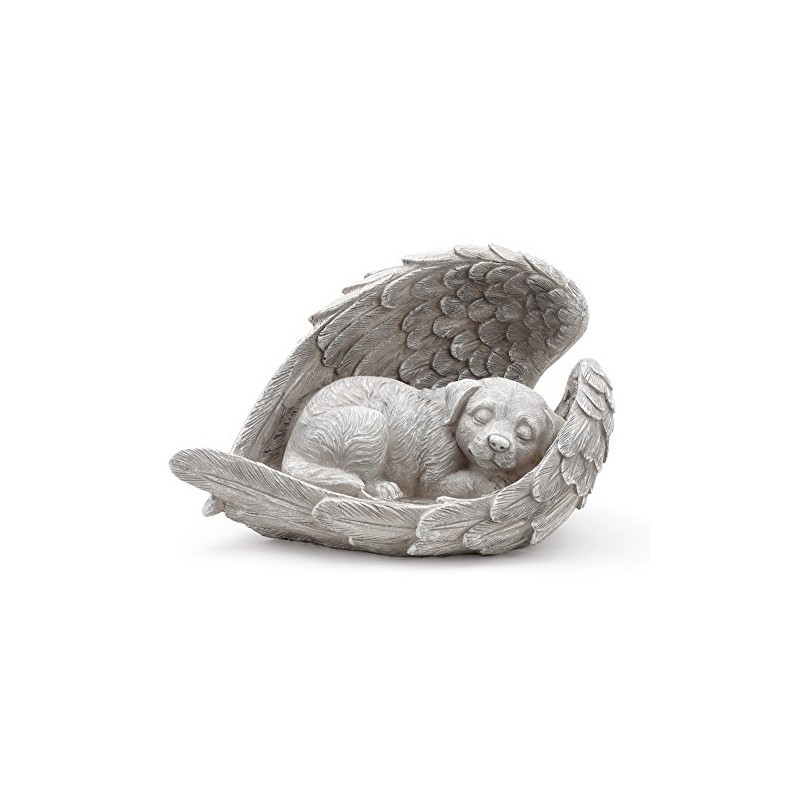 Napco - Estatua conmemorativa para perros durmiendo en alas de