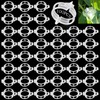 Lets Joy Pack of 100 plant clips, tomato clips, plant