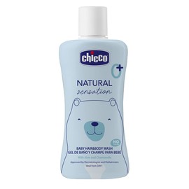 Chicco Set Cosmética Natural Sensation Essential, con Champú y Gel Sin Lágrimas 200 ml y Crema Corporal para niños 150 ml y Agua de Colonia 100 ml, Idea de Regalo Bebé