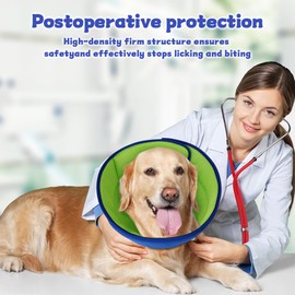 Mosago Soft Dog Cone Collar After Surgery Alternative for Dogs to Stop Licking, Comfy Collars for Large/Medium/Small Pet, Adjustable Elizabethan Neuter Recovery E Cones of Shame Neck & Head Ecollars