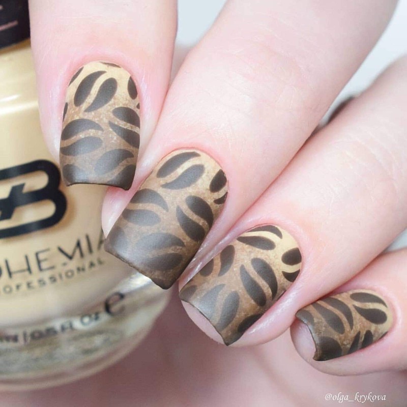Whats Up Nails - Coffee Vinyl Stencils for Nail Art