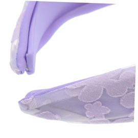 Beavorty 4pcs Elegant Knotted Headband for Women Gauze Flower Pattern Headband Decor Headdress Prop Perfect for Parties Daily