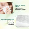 BOROLA Disposable Face Towels, 100 Count Thickening Cotton Soft Facial