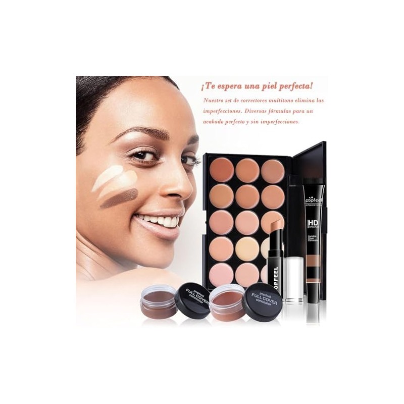 Paleta de Maquillaje, Kit de Maquillaje para Mujer, Set de
