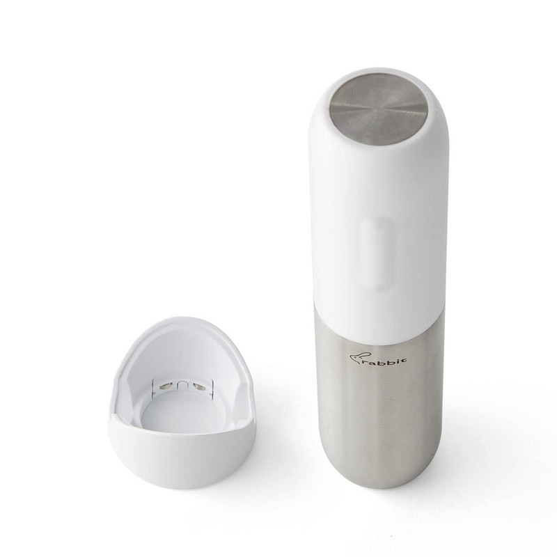 Rabbit Compact Electric Wine Opener - Electric Corkscrew with Built-In