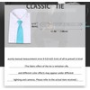 Ohcol Men's Wedding Necktie, Funeral Necktie, Formal Business, Funeral, Memorial