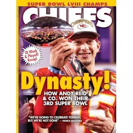 Super Bowl LVIII Champions Kansas City Chiefs - 150+ Photos, 18 Week & Playoff Recap, Coach Andy Reid 3rd Super Bowl, Patrick Mahomes, Travis Kelce, Isiah McCaffrey, 49ers, Brock Purdy & More! Cover 2