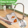 Ghims 2IN1 Titanium Cutting Boards for Kitchen,Metal Cutting Boards With