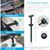 Upgraded Nylon Universal Cable Tie Buckles for Car, Heavy Duty