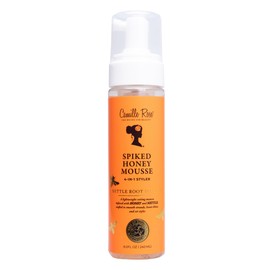 Camille Rose Camille Rose Spiked Honey Mousse, 4-in-1 Hair Styler with Nettle Root, to Nourish and Hydrate Strands, Define Curls, and Add shine, for All Hair Types, 8 fl oz